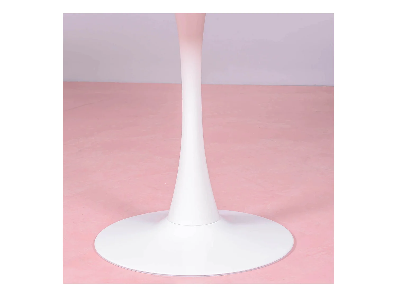 Design ronde eettafel (100cm) - Stratus - Wit