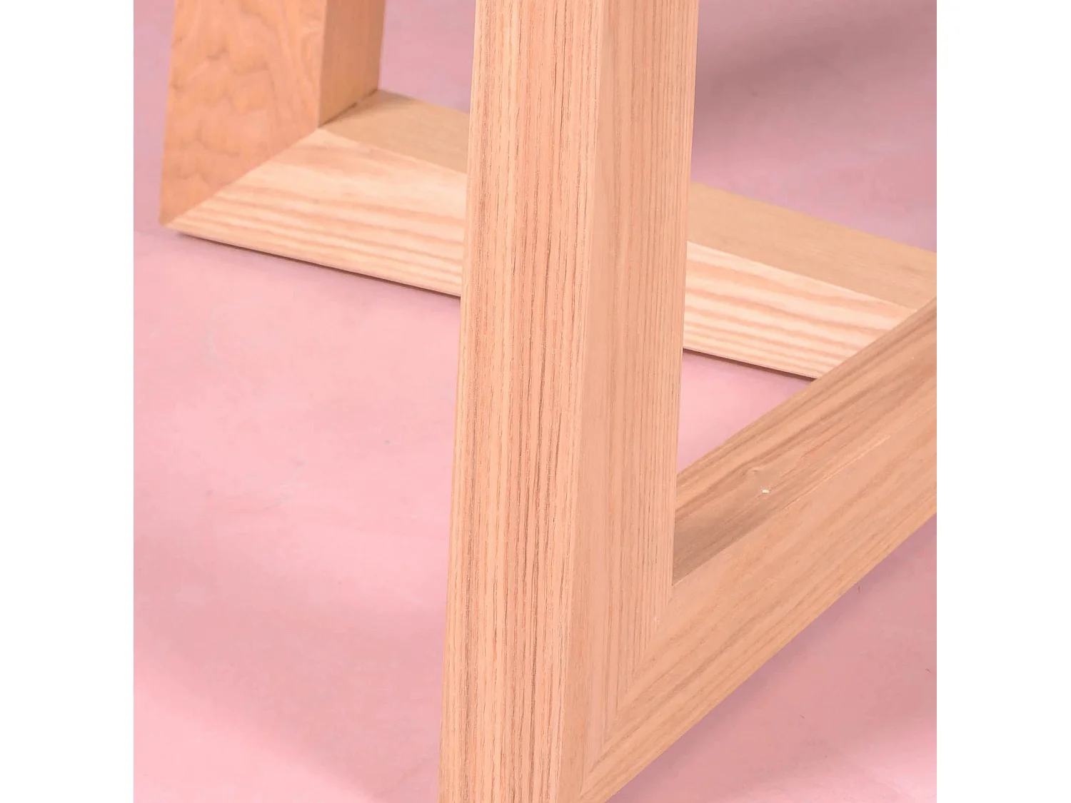 Mesa de comedor redonda en fresno natural (150cm) - Soho - Fresno Natural