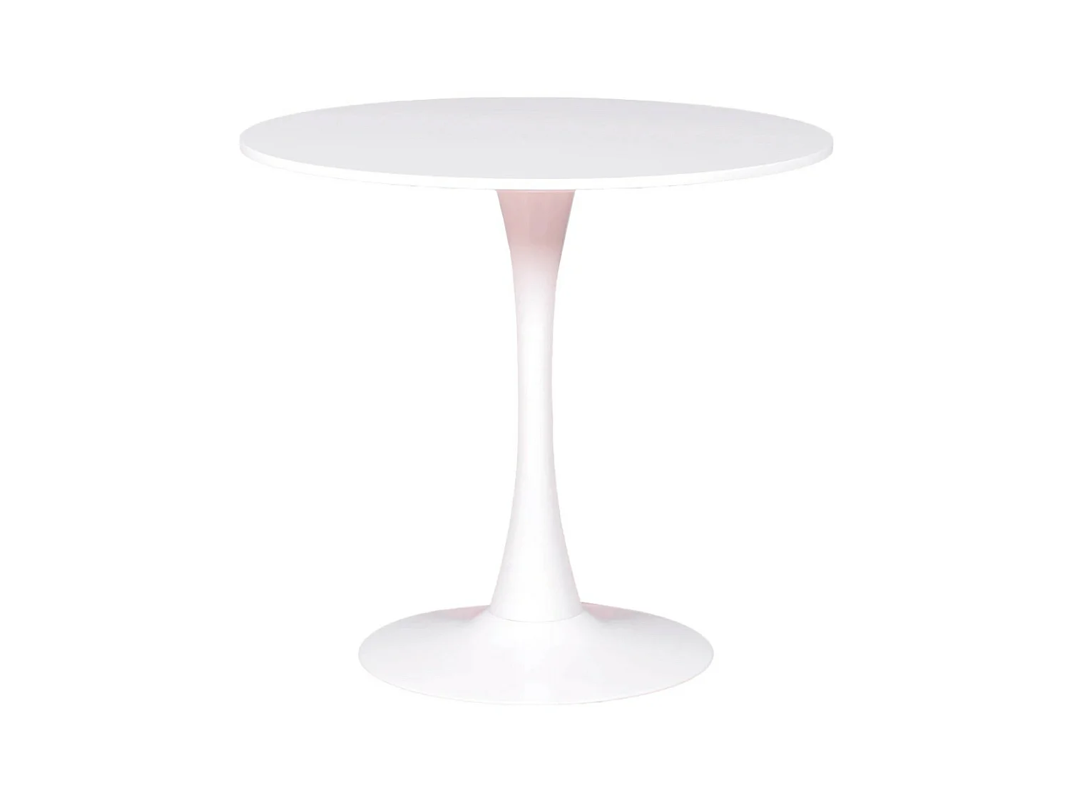 Design ronde eettafel (90cm) - Stratus - Wit