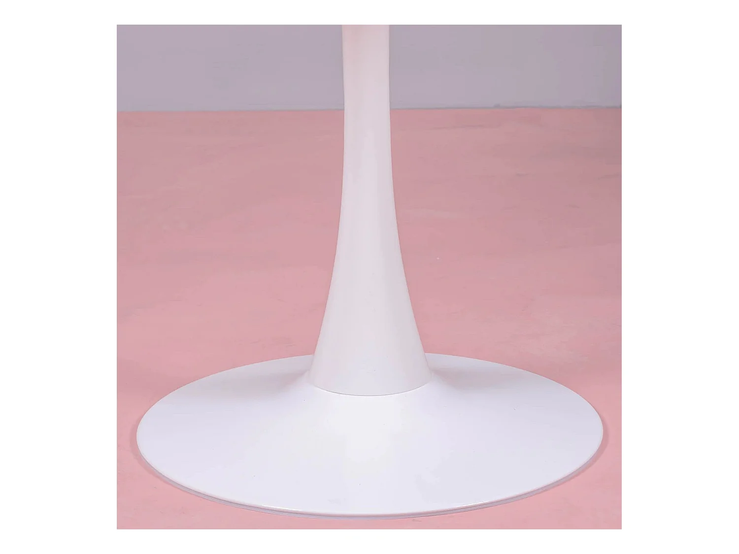 Design ronde eettafel (90cm) - Stratus - Wit