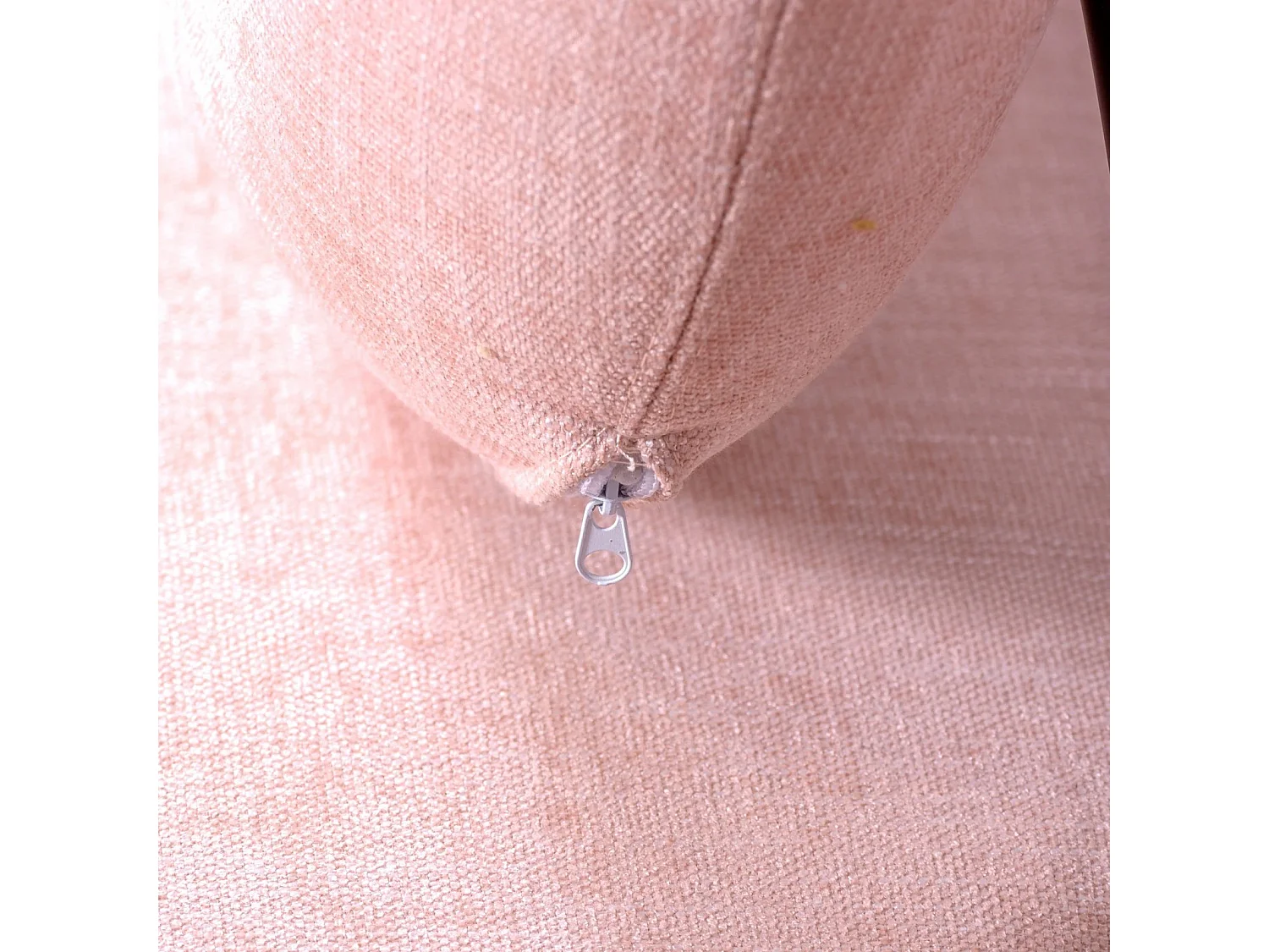 Sofá de 1 plaza de diseño minimalista - Clair - Rosa