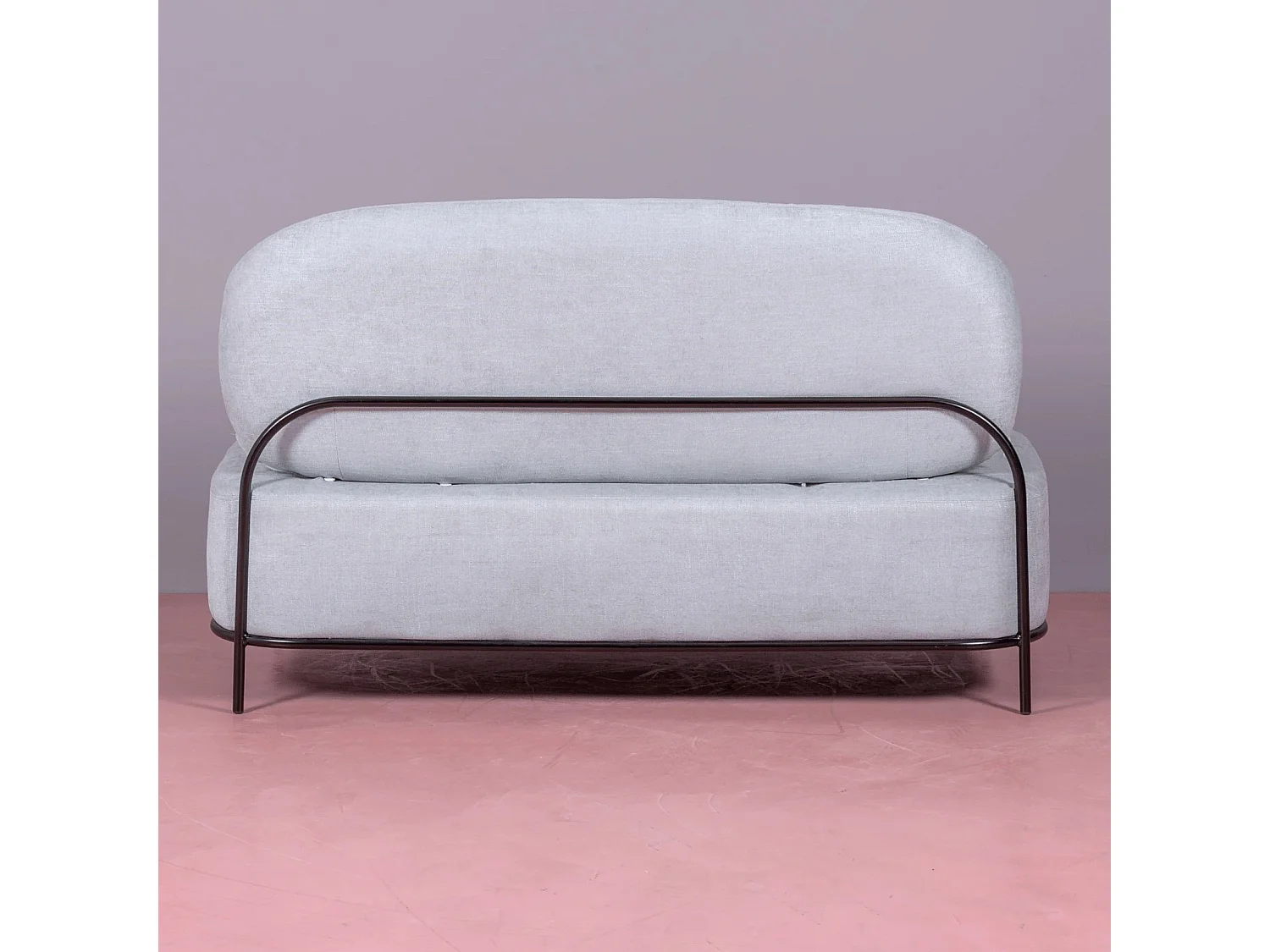 2-zitsbank met een minimalistisch design - Clair - Blauw