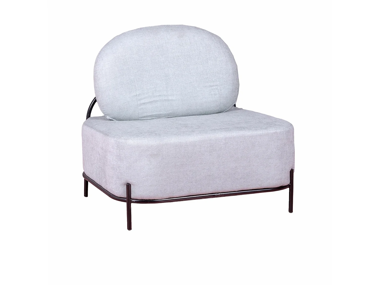 1-zits bank met een minimalistisch design - Clair - Blauw