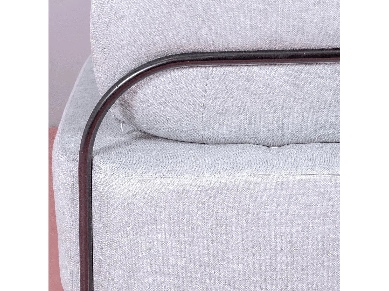 1-zits bank met een minimalistisch design - Clair - Blauw