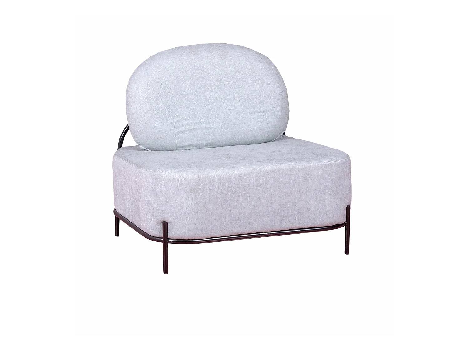 1-Sitzer-Sofa mit minimalistischem Design - Clair - Blau