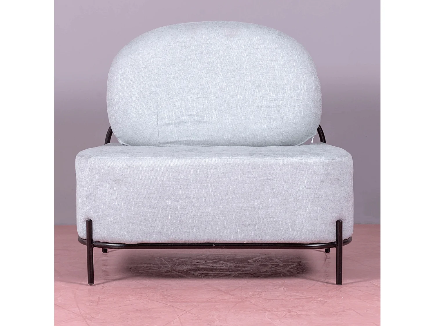 1-Sitzer-Sofa mit minimalistischem Design - Clair - Blau