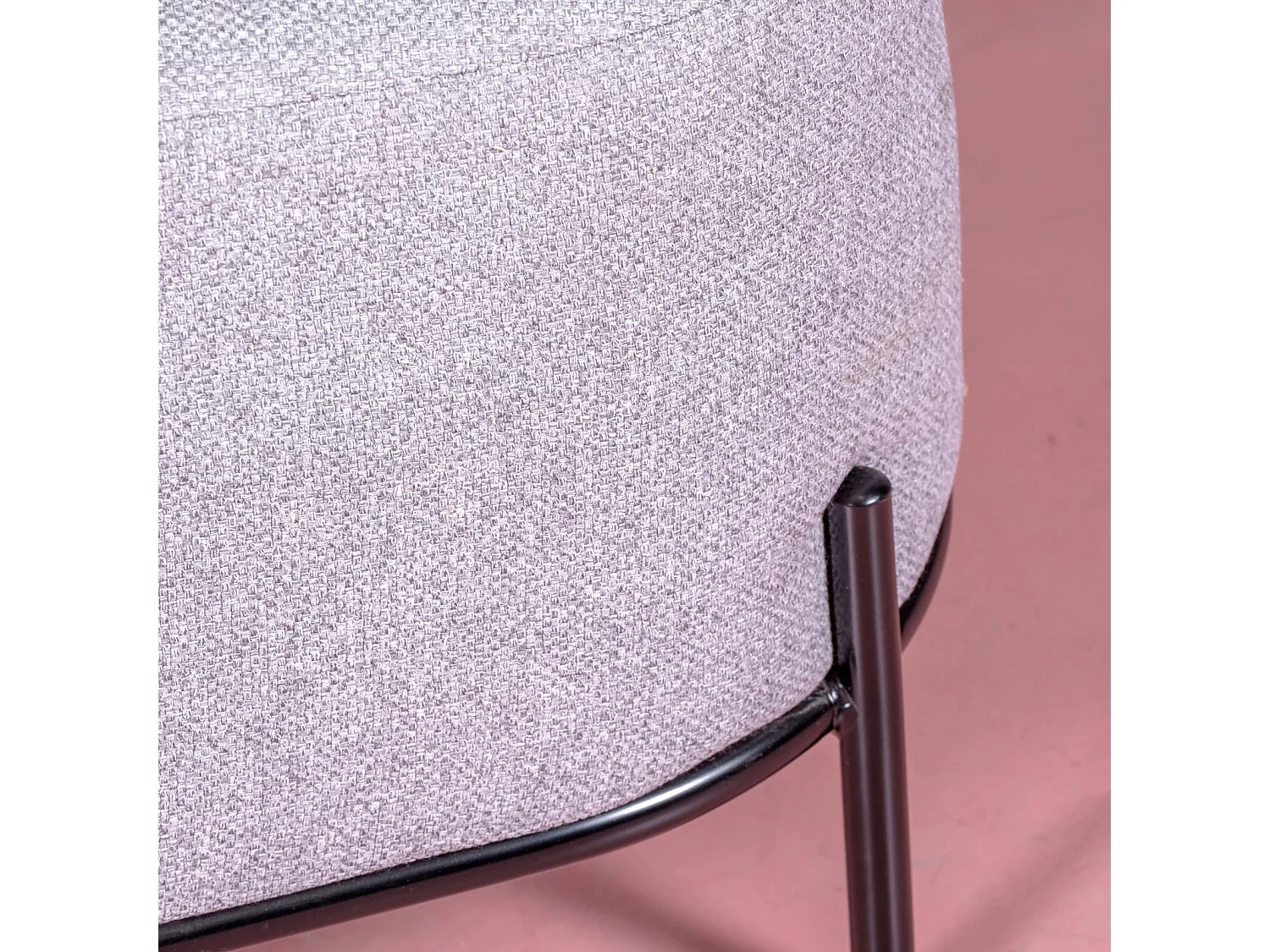 Canapé 2 places au design minimaliste avec accoudoirs - Clair - Gris