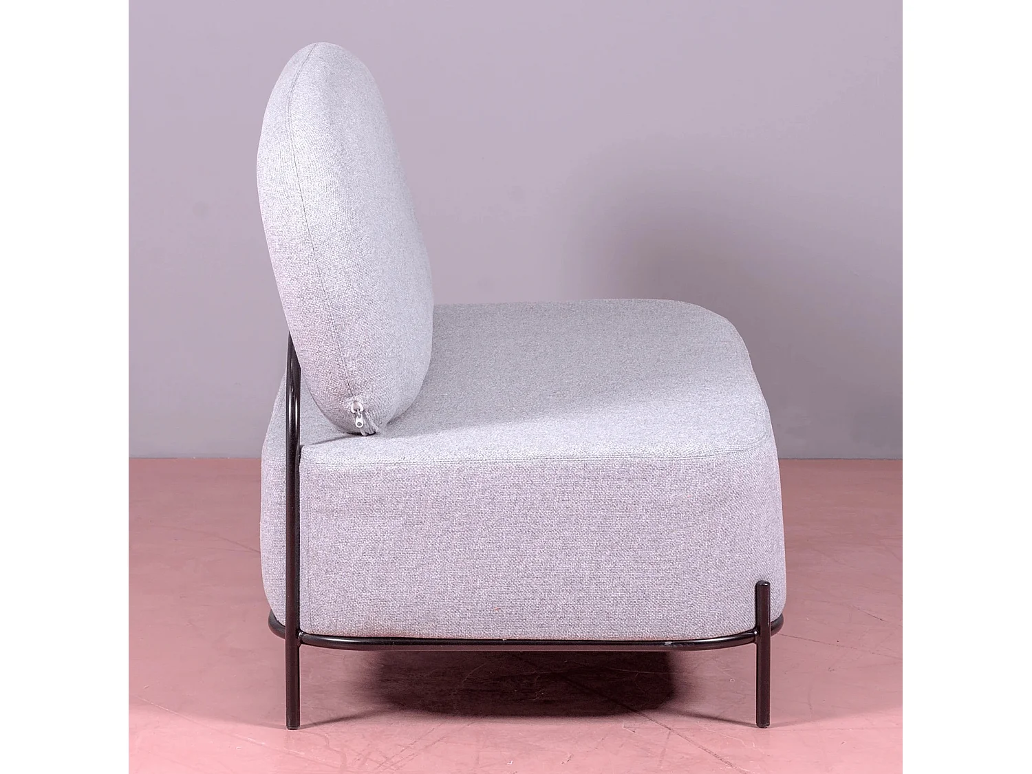 2-zitsbank met een minimalistisch design - Clair - Grijs