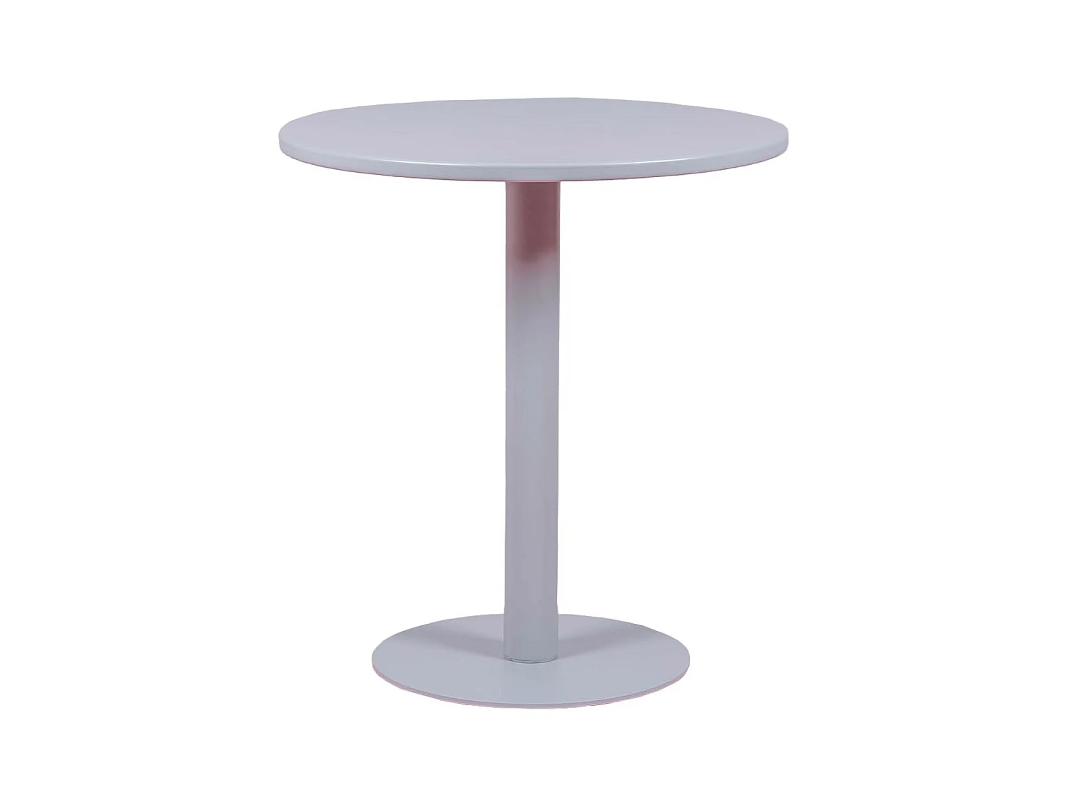 Table haute industrielle en acier 76cm de haut - Brandon - Gris