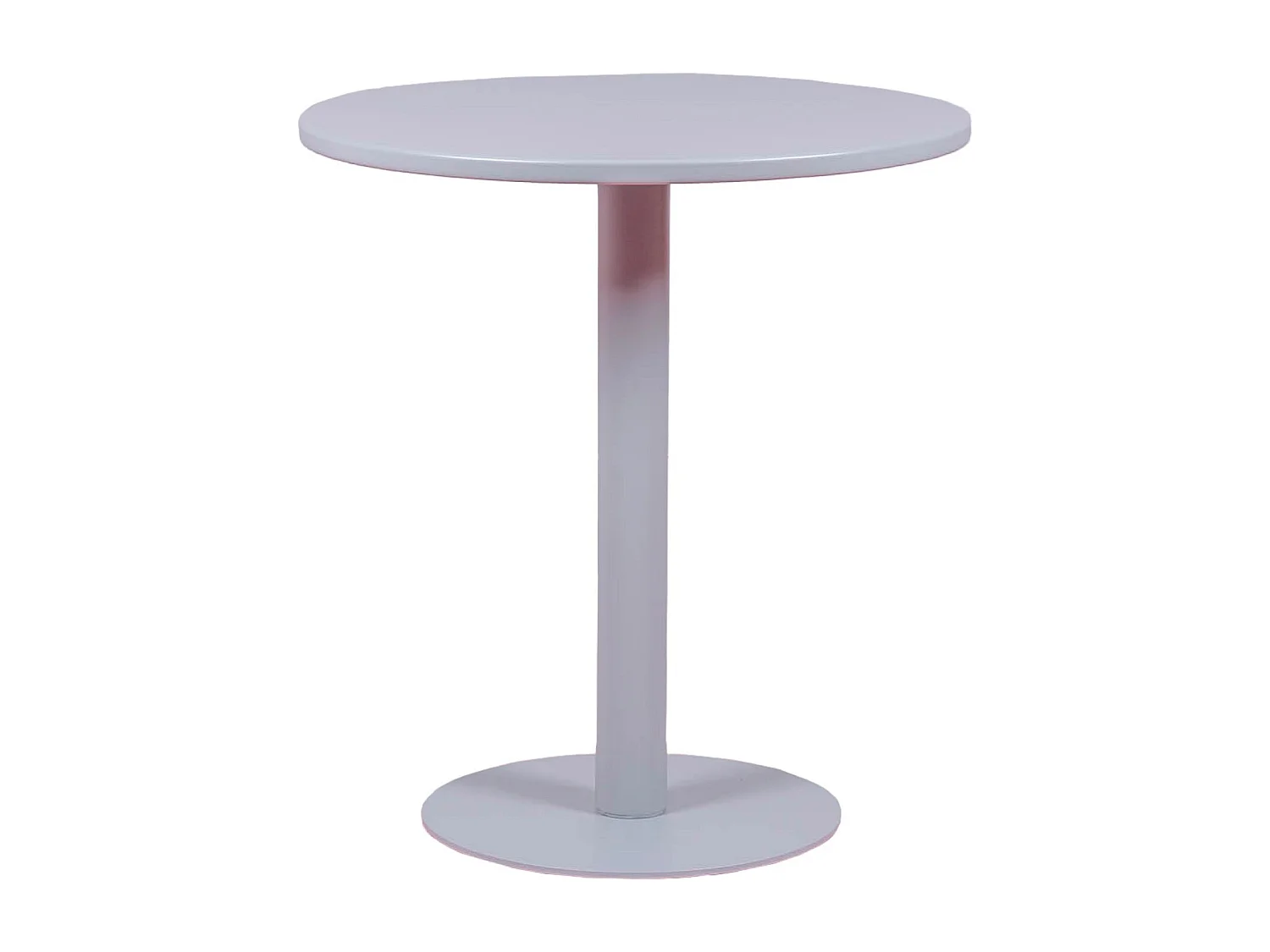 Table haute industrielle en acier 76cm de haut - Brandon - Gris