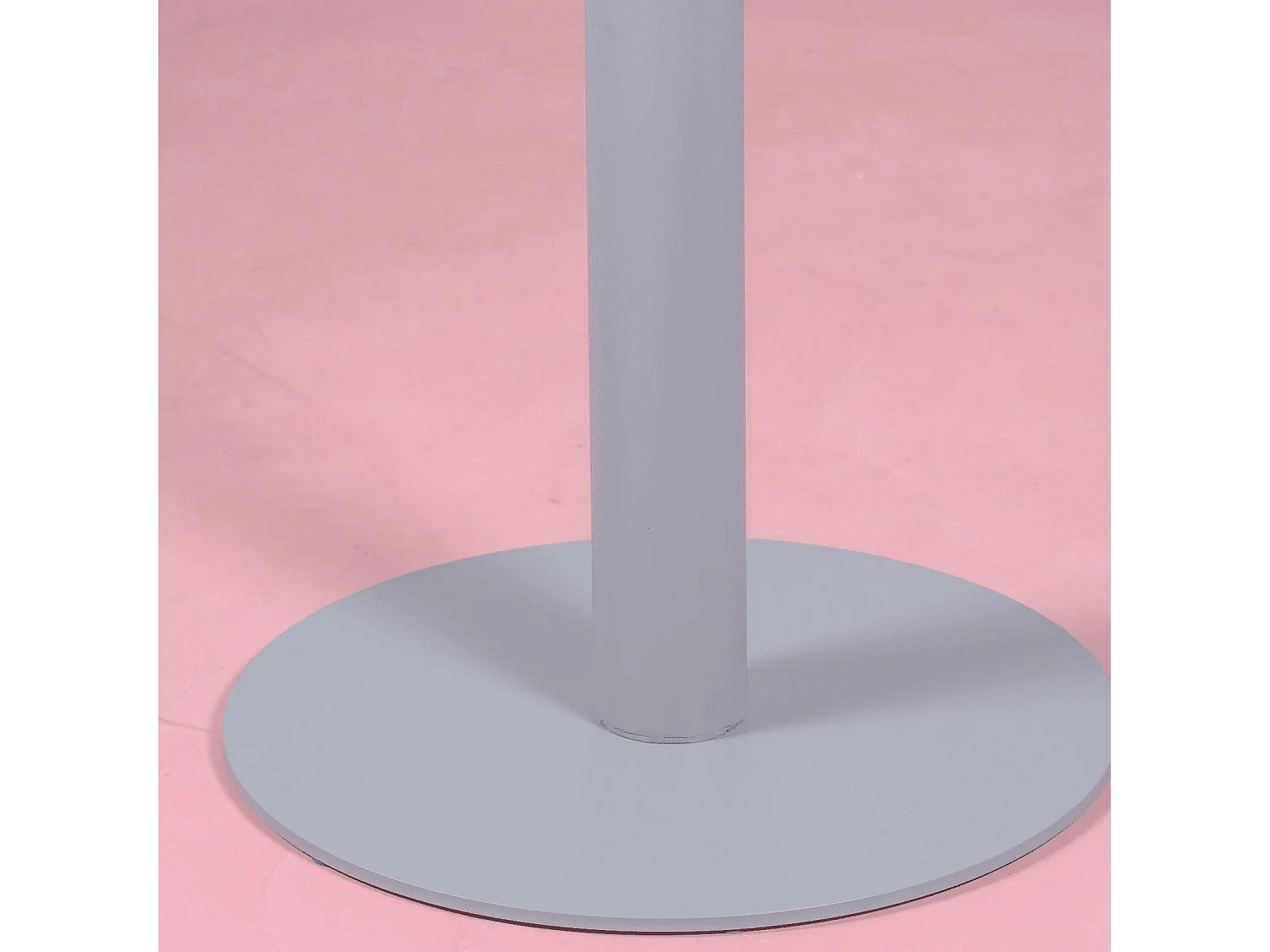 Table haute industrielle en acier 76cm de haut - Brandon - Gris