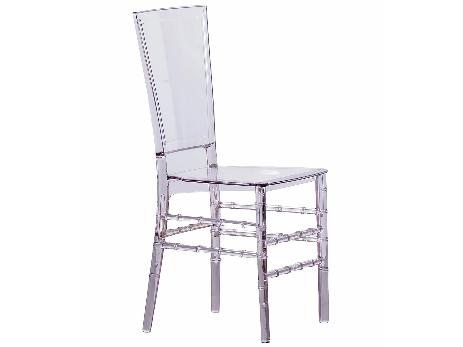 Chaise design en polycarbonate transparent - Ghost - Transparent