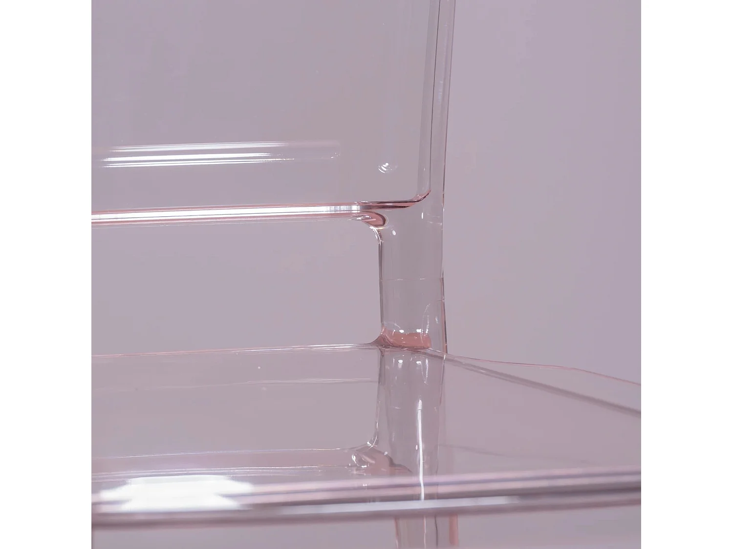 Chaise design en polycarbonate transparent - Ghost - Transparent