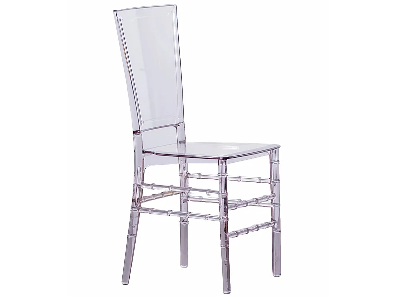 Designstoel in transparant polycarbonaat - Ghost - Transparant