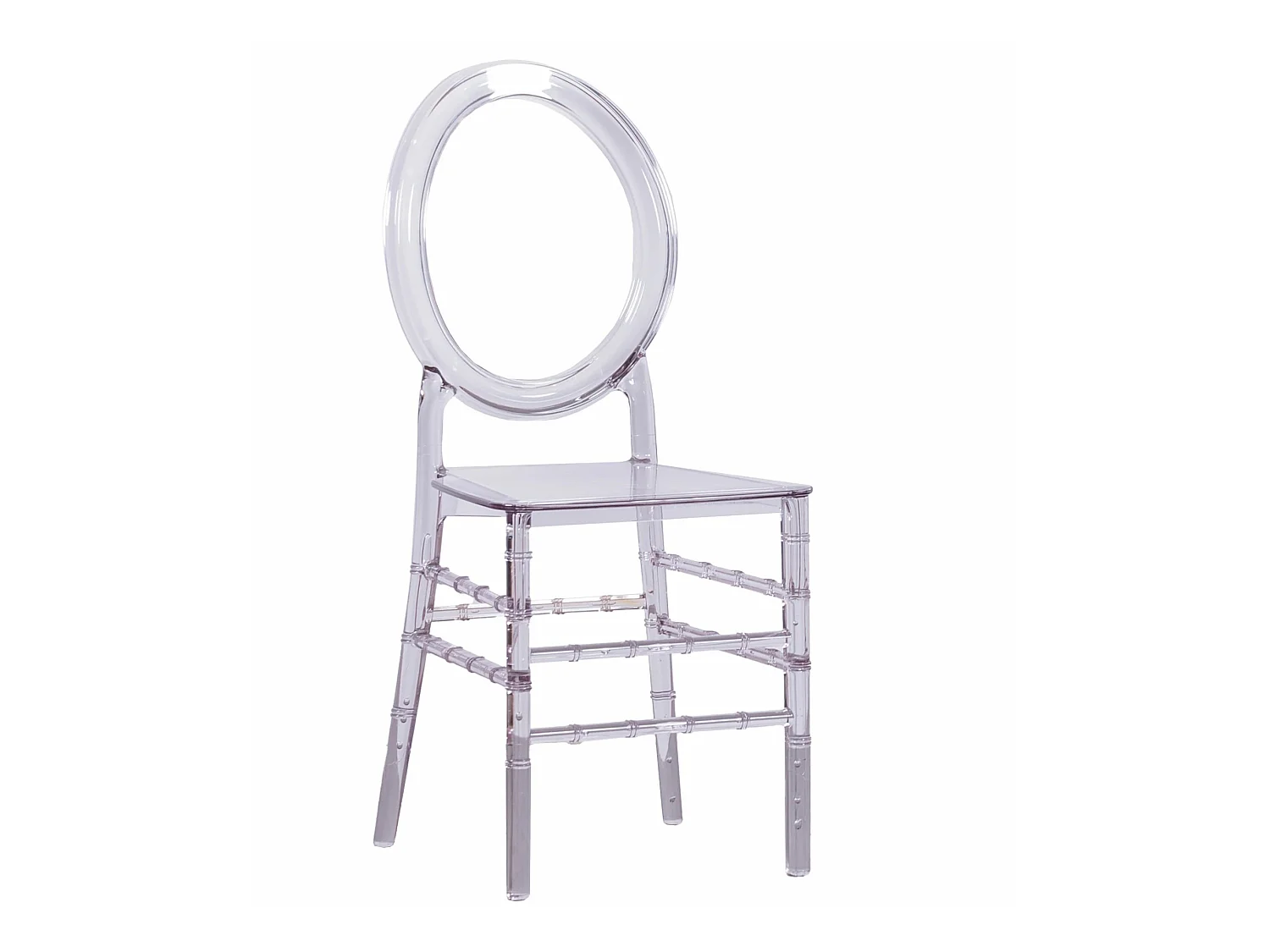 Chaise classique en polycarbonate transparent - Ghost - Transparent