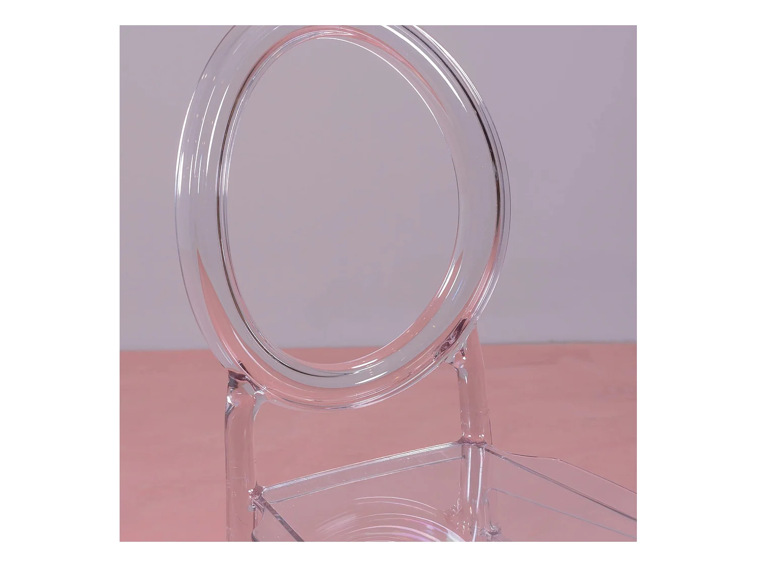 Klassieke stoel in transparant polycarbonaat - Ghost - Transparant