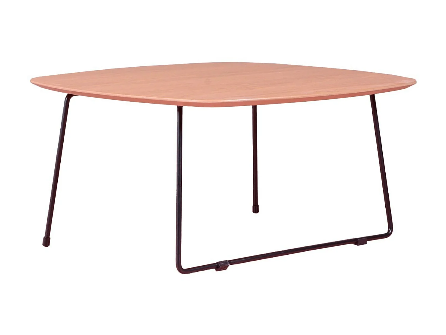 Mesa de centro quadrada em Madeira de Carvalho (80x80cm) - Modin - Carvalho