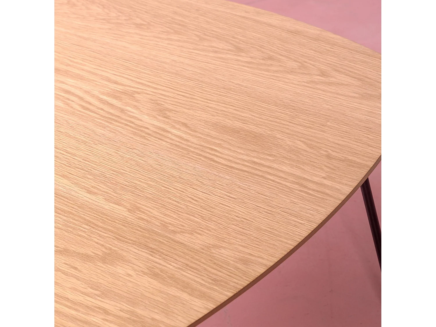 Mesa de centro quadrada em Madeira de Carvalho (80x80cm) - Modin - Carvalho