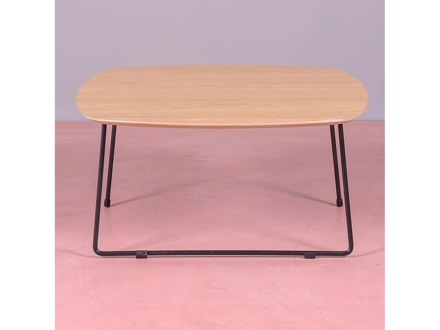 Vierkante salontafel in eikenhout (80x80cm) - Modin - Eik