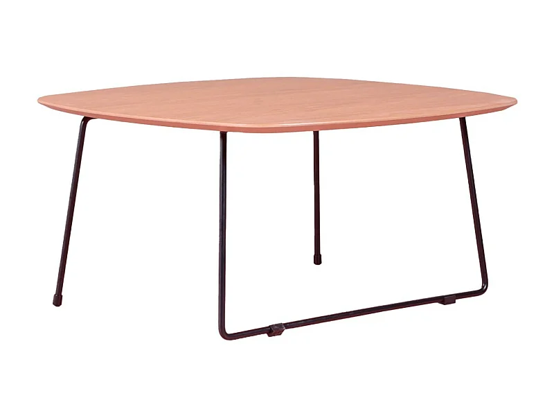 Table basse carrée en bois de chêne (80x80cm) - Modin - Chêne