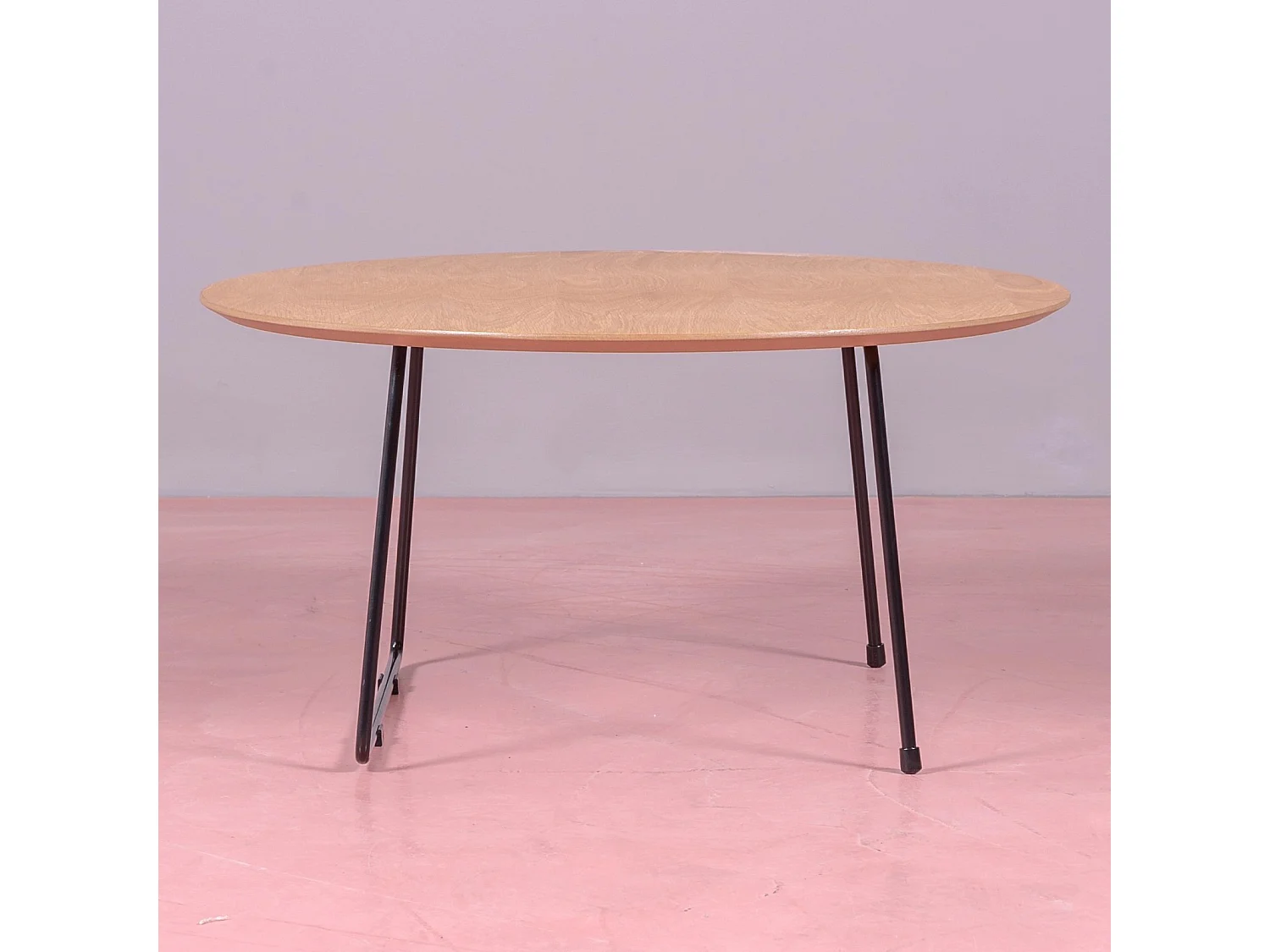 Runder Couchtisch aus Eichenholz (80 cm) - Modin - Eiche