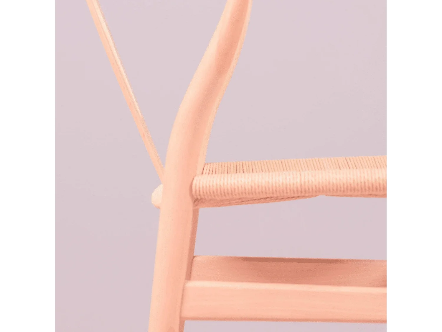 Silla nórdica en madera de haya natural y cuerda ecológica - Wish - Haya natural