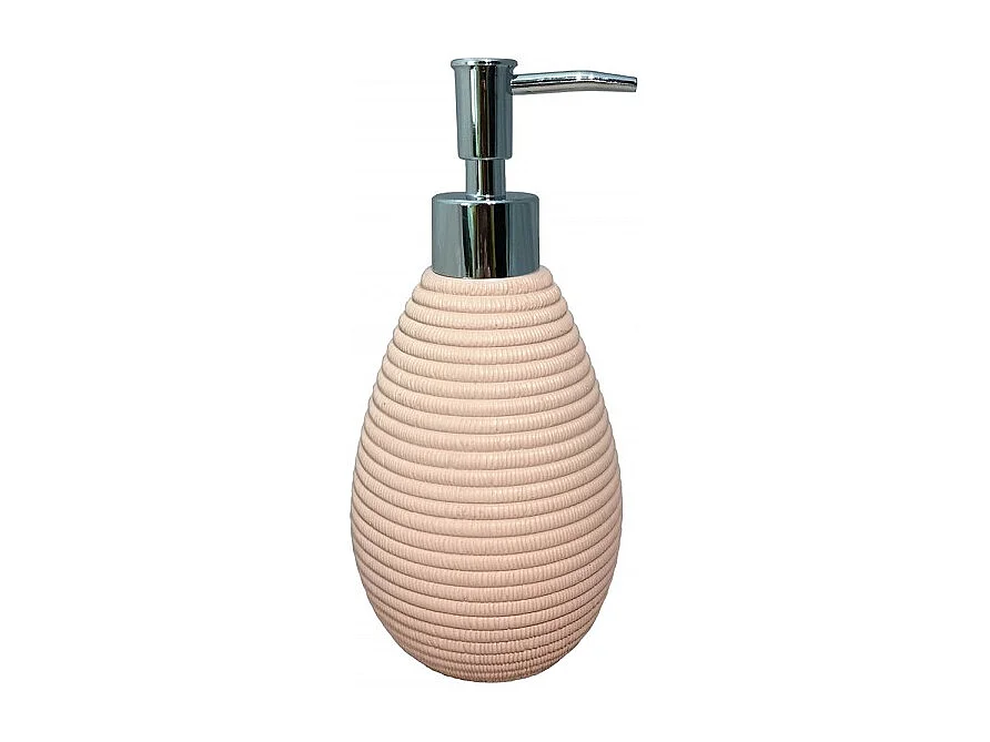 Set 3 accessoires salle de bain rose - SARA