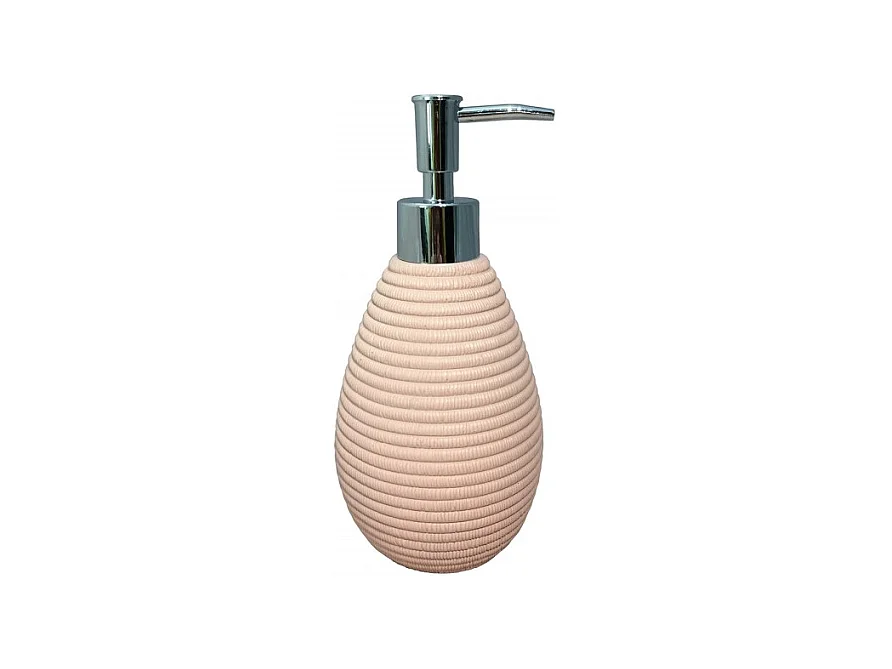 Set 4 accessoires salle de bain rose - SARA