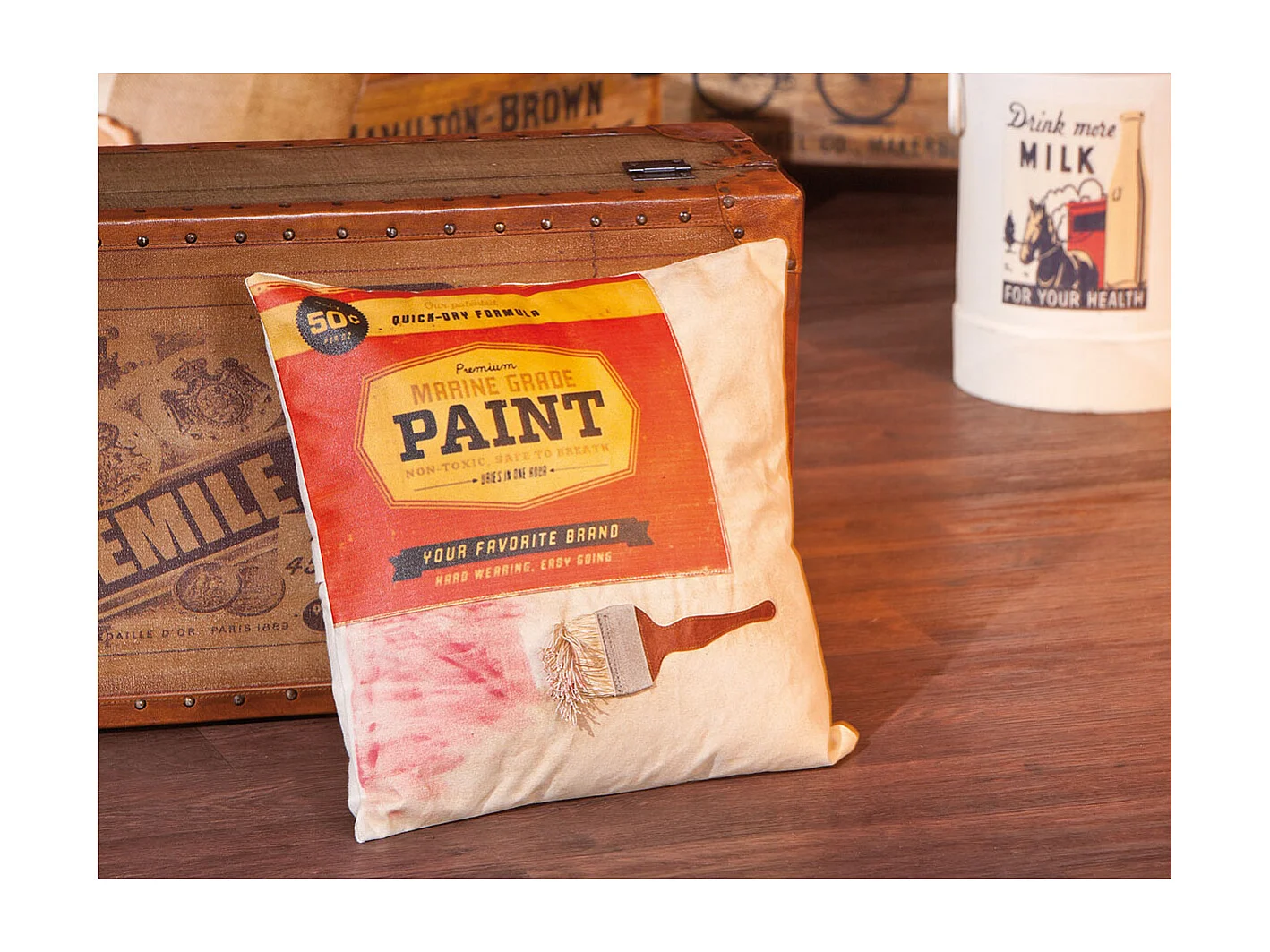 AMELY - Coussin 'Paint'