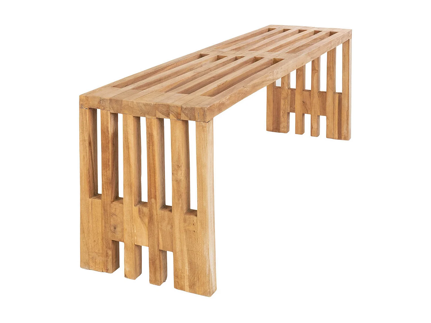 ORCHETA - Banc 140cm en Peuplier Massif Naturel