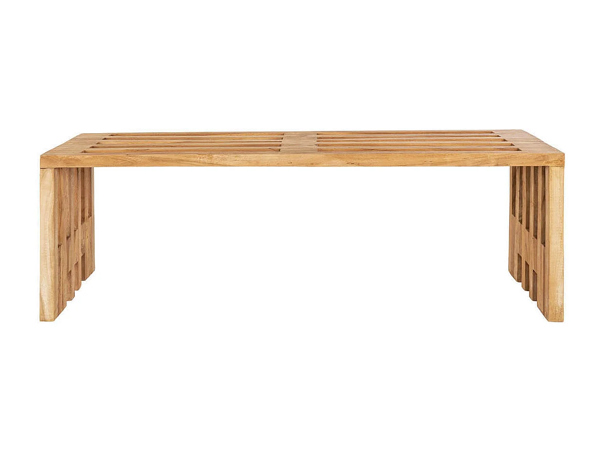ORCHETA - Banc 140cm en Peuplier Massif Naturel