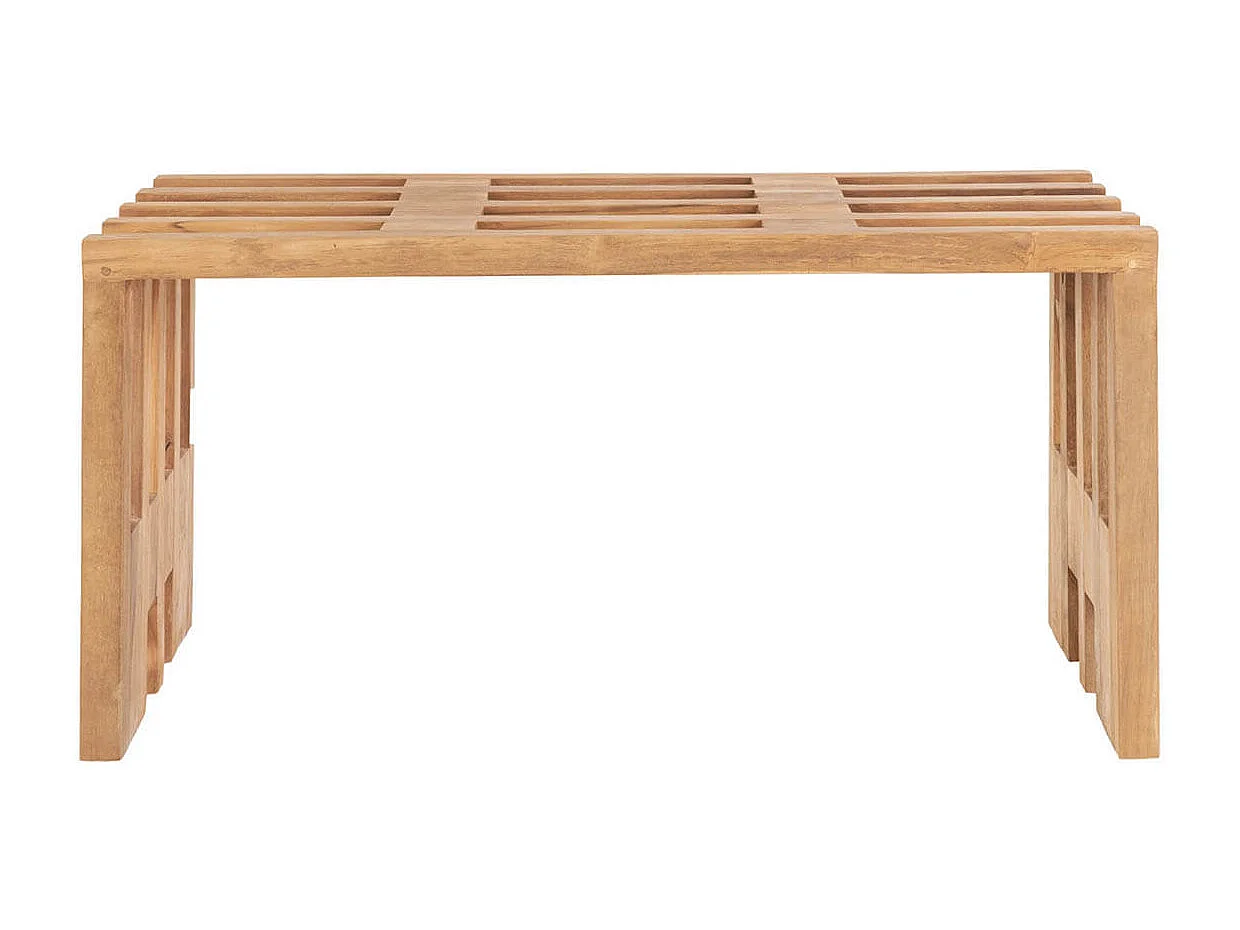 ORCHETA - Banc 90cm en Peuplier Massif Naturel