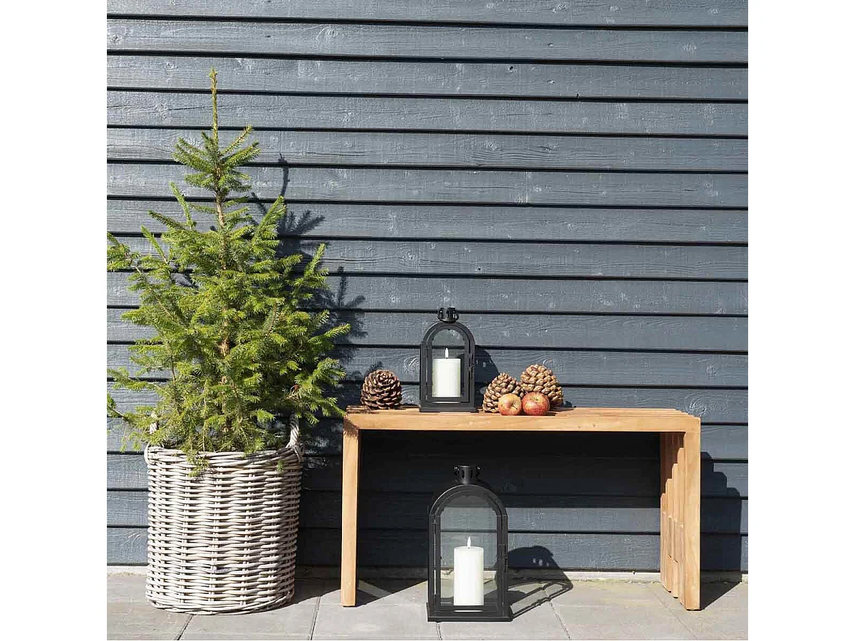 ORCHETA - Banc 90cm en Peuplier Massif Naturel