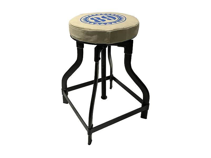 VALBERT - Tabouret à Crémaillère