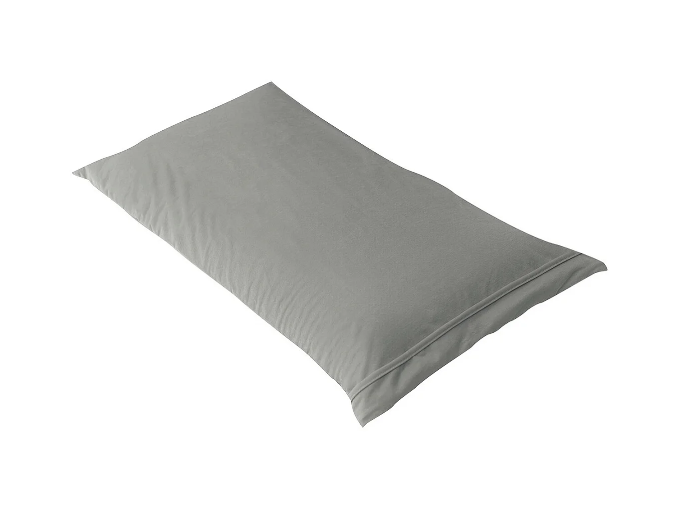 FRESH - Taie d'Oreiller 60x60cm Grise Imperméable et Respirante