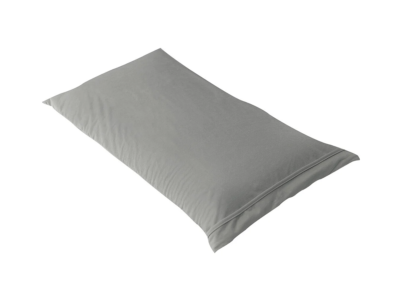 FRESH - Taie d'Oreiller 65x65cm Grise Imperméable et Respirante