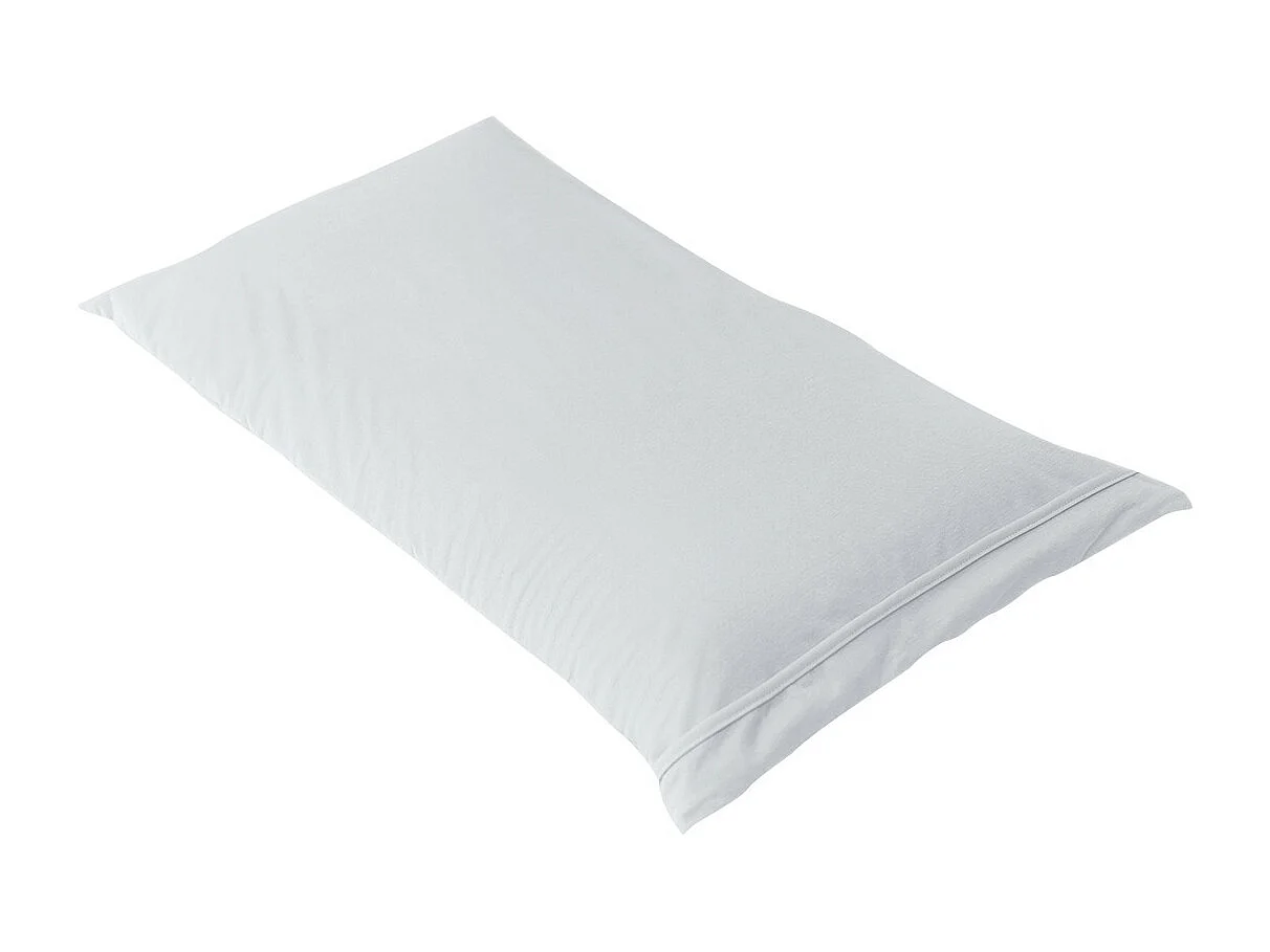FRESH - Taie d'Oreiller 65x65cm Blanche Imperméable et Respirante