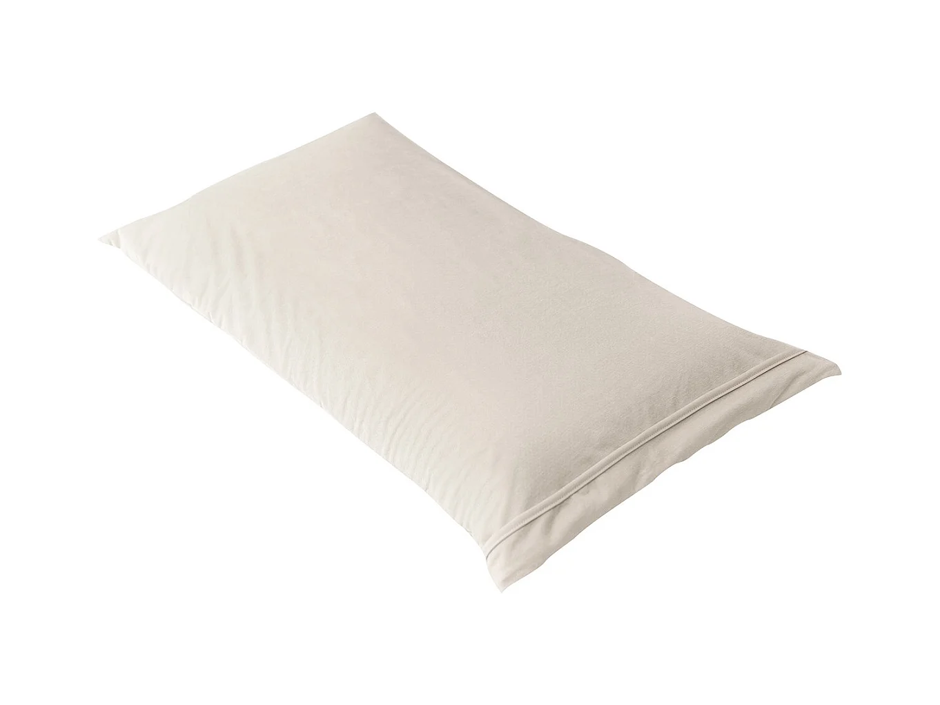 FRESH - Taie d'Oreiller 65x65cm Beige Imperméable et Respirante