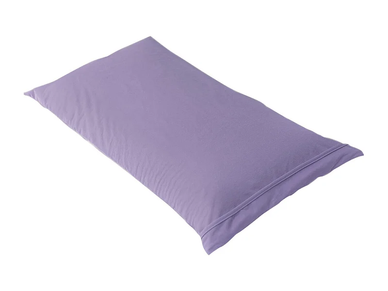 FRESH - Taie d'Oreiller 60x60cm Mauve Imperméable et Respirante