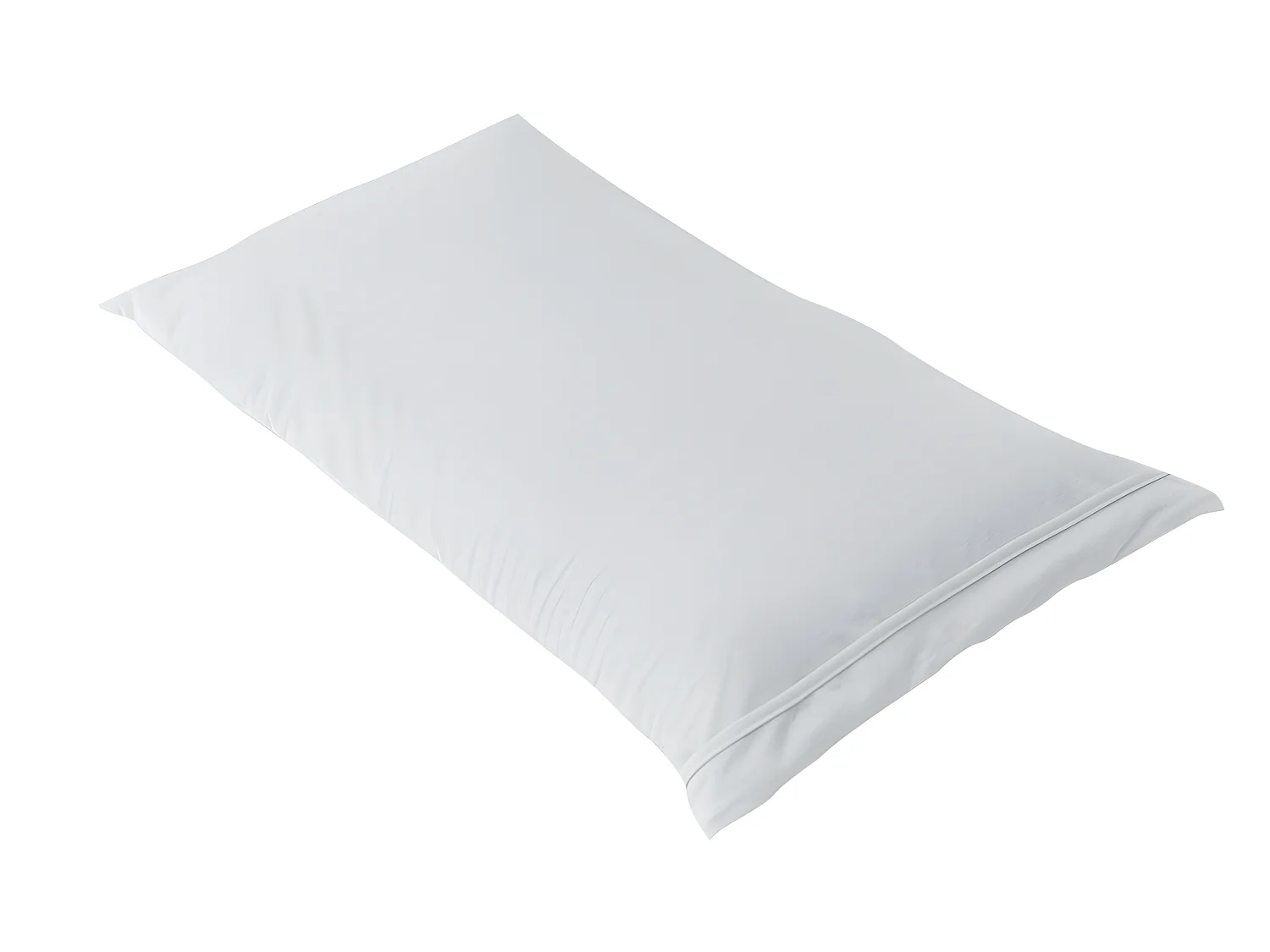 FRESH - Taie d'Oreiller 60x60cm Blanche Imperméable et Respirante