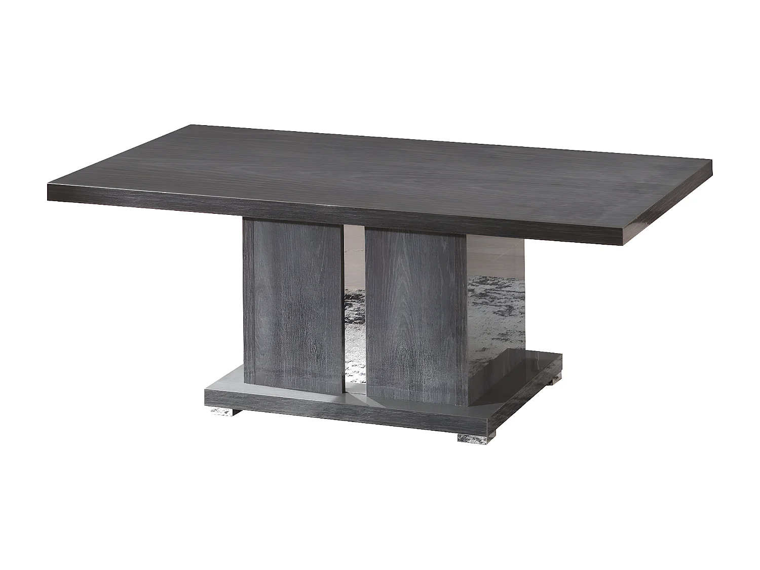 DAISY - Table de Salon Rectangulaire Pied Central