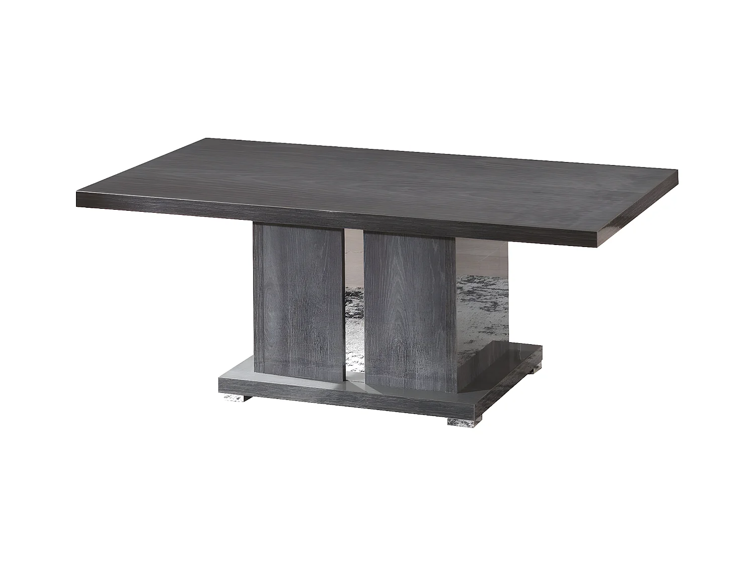 DAISY - Table de Salon Rectangulaire Pied Central