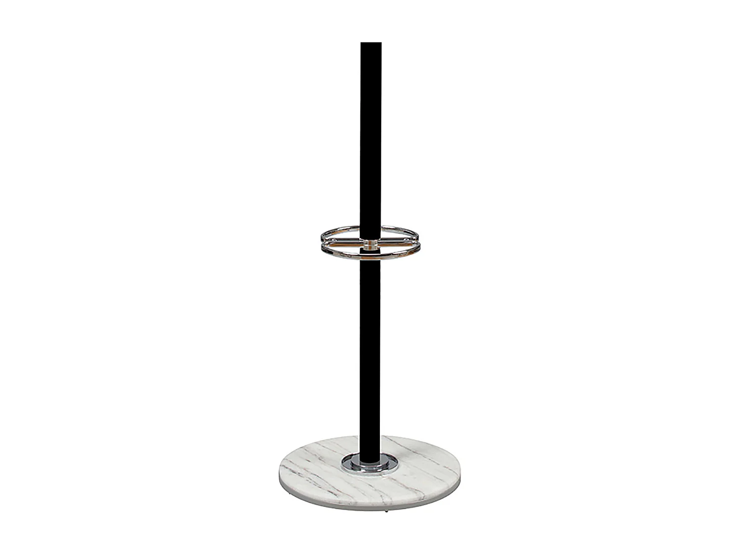 COLOMBE - Portemanteau Bois Massif Noir et Chrome