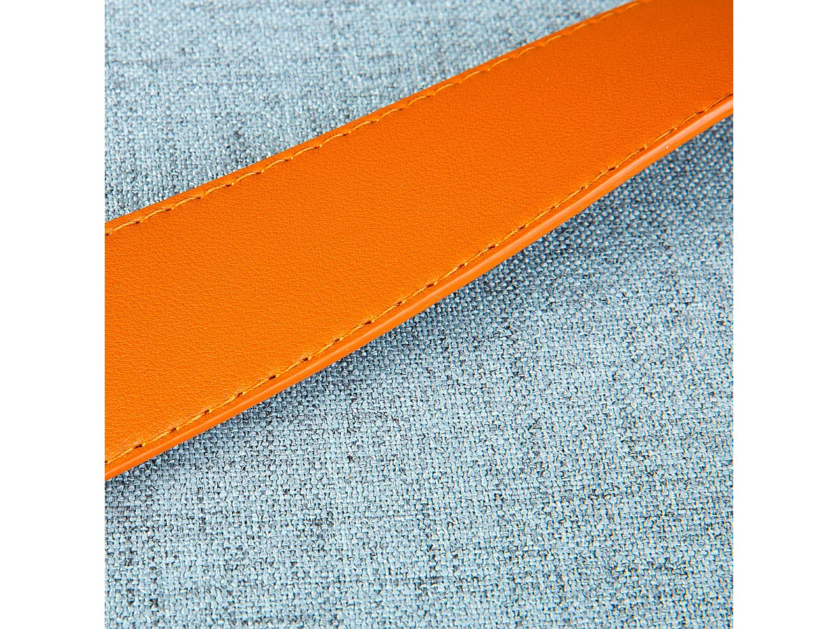 DEENA - Pouf avec Coffre et Lanière Gris