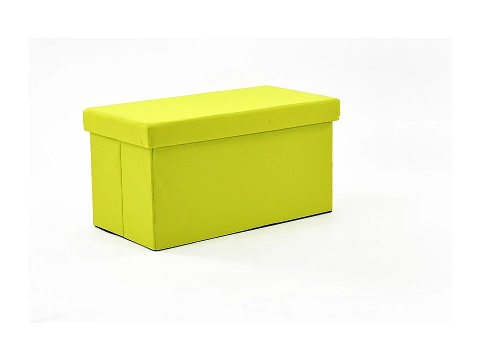 CUBA - Pouf Coffre Pliant Vert