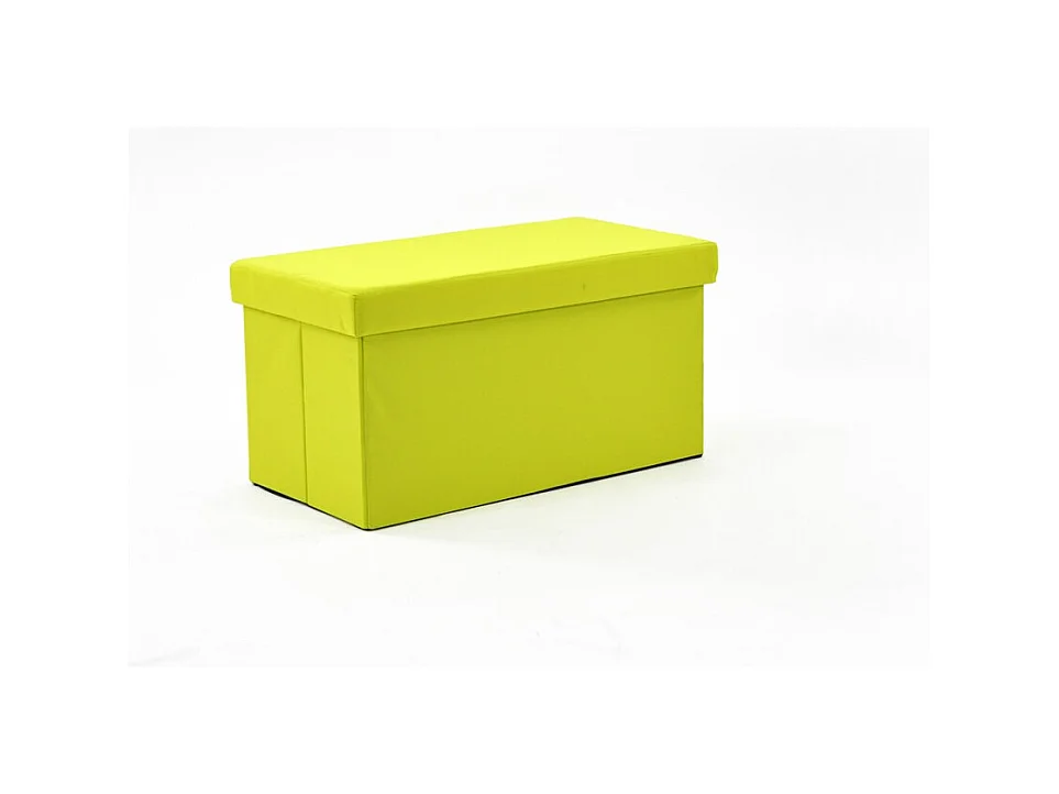 CUBA - Pouf Coffre Pliant Vert