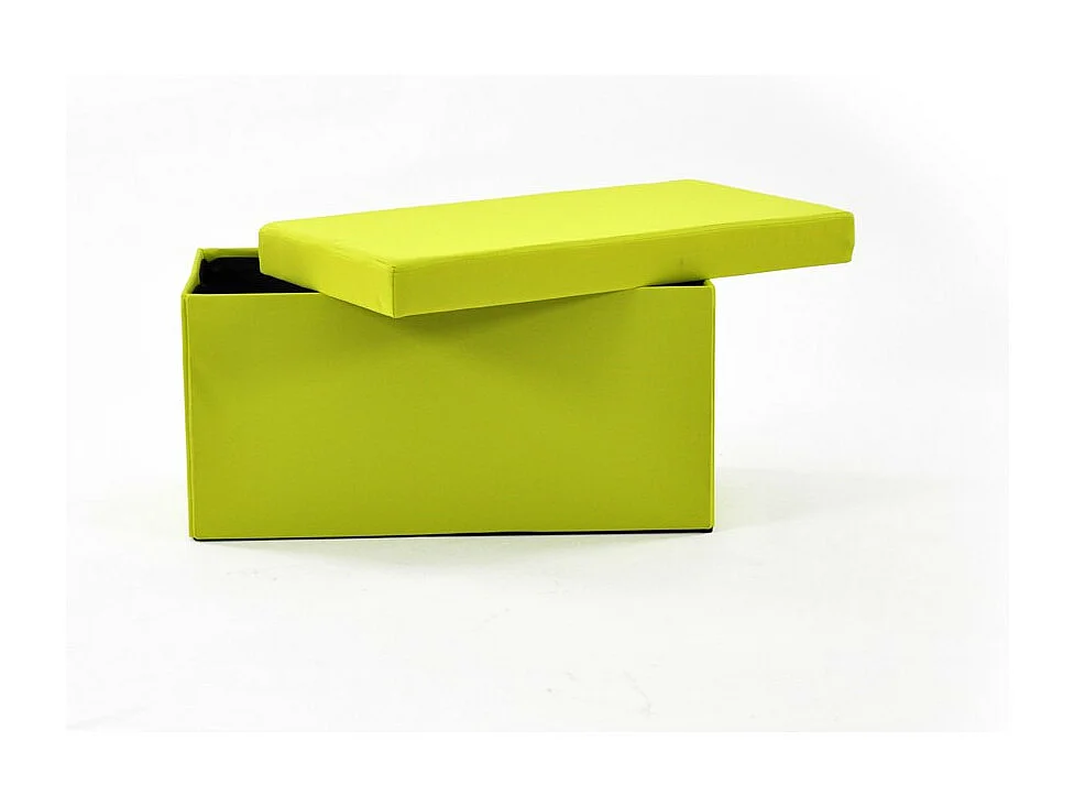 CUBA - Pouf Coffre Pliant Vert