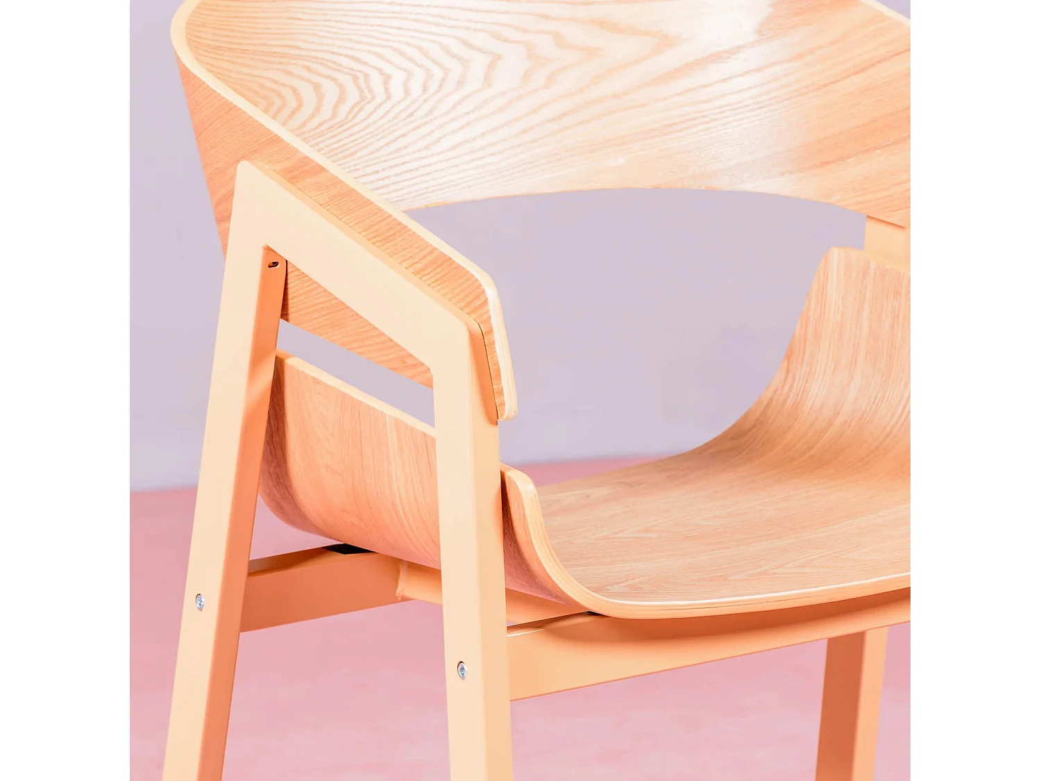 Chaise de salle à manger en bois de frêne naturel - Soho - Frêne naturel