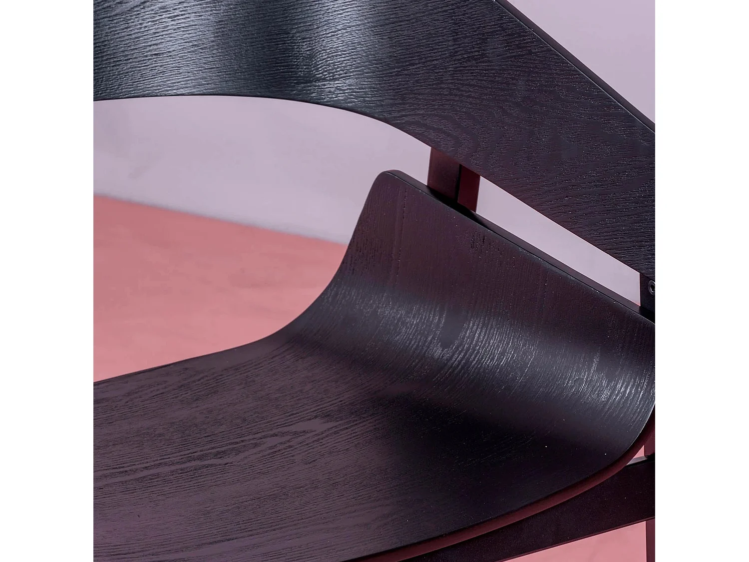 Cadeira de jantar em madeira de freixo natural - Soho - Preto