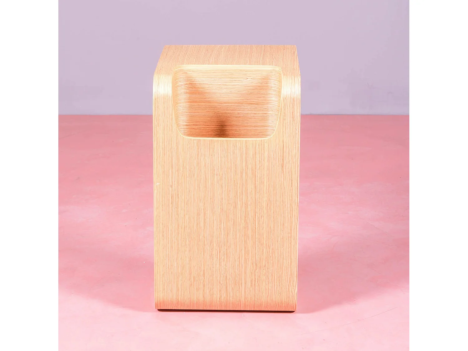 Design bijzettafel in essenhout - Liam - Natuurlijke as